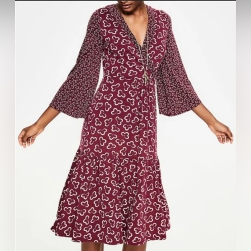 Boden Floral Cloud Hettie Dress Sz 2